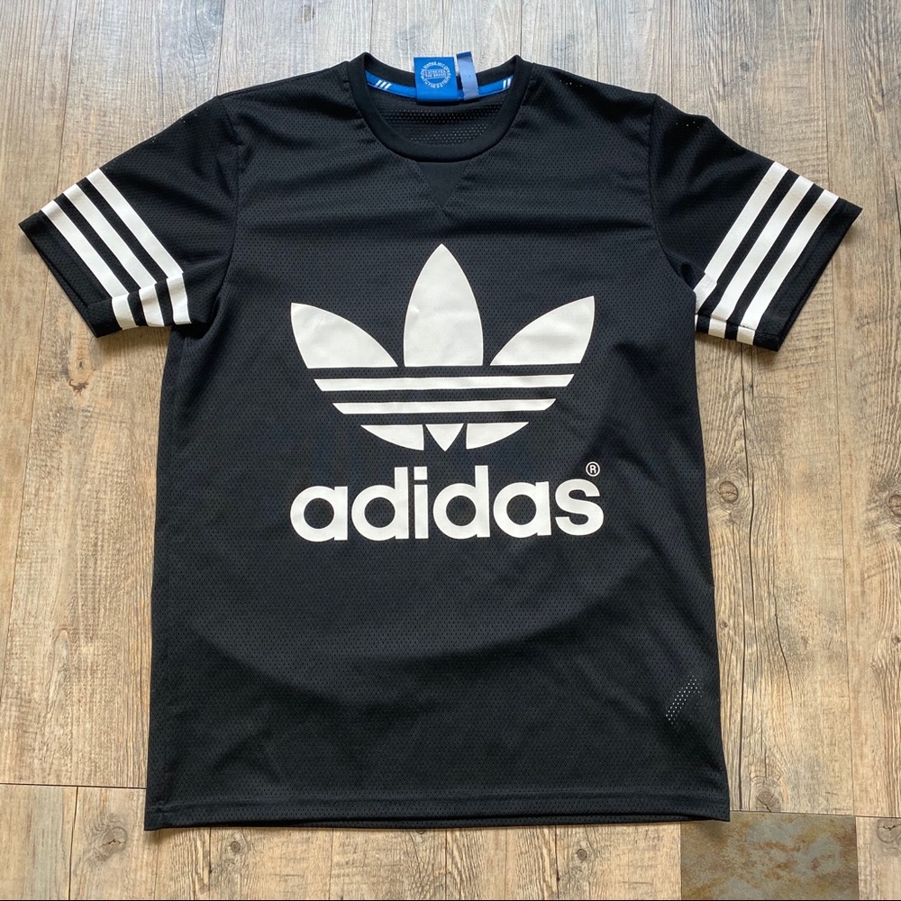 Adidas Originals Black Mesh Jersey